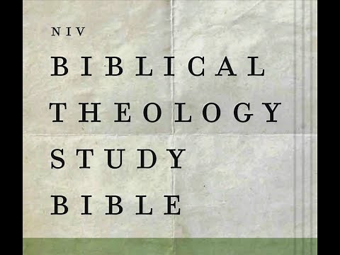 NEW NIV Biblical Theology Study Bible by D.A. Carson & Zondervan 4K