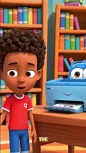 How a Printer Makes Words on Paper 🖨️ | Technology Explained ⚙️ #shorts