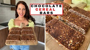 Try Becca's Chocolate Cereal Bars 🍫 😍 This Deliciously Sweet Meal Prep Recipe provides Healthy Snacks for Busy Days! 👩‍🍳 >> Quick & Easy To Prepare ⏱ >> Low in Calories ✅ >> Tag A Friend Who Loves Chocolate 👯‍♀️ | Camp Fitness