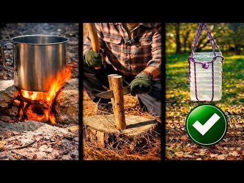 16 Survival Skills That Could Save Your Life in the Wild | Bushcraft & Camping Hacks