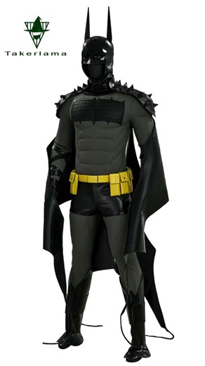 Absolute Batman Men's Bruce Wayne Cosplay Costume Top Level Takerlama #Takerlama