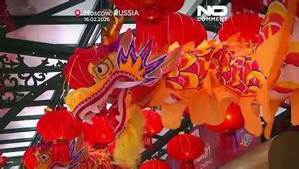 2026, χρονιά του αλόγου: δράκοι και φανάρια στη σεληνιακή Πρωτοχρονιά της Μόσχας