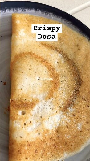 Crispy Dosa in Minutes! | Easy South Indian Tiffin Snack