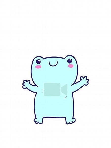 jumping motion animation of cartoon cute frog Stock Video Footage - Alamy