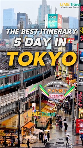 🇯🇵 The PERFECT 5-Day Tokyo Itinerary for First-Timers!#tokyoitinerary #tokyotravel #japanitinerary