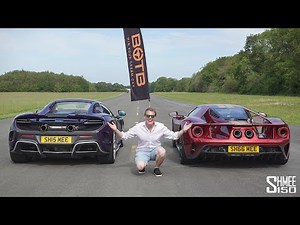 My McLaren 675LT vs Ford GT DRAG RACE! Warning: Major Upset