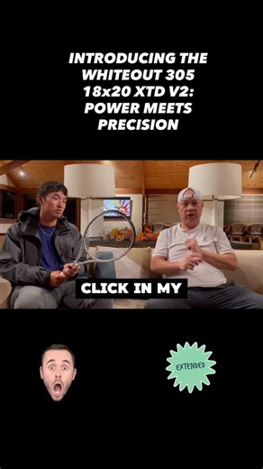 Tennis Spin 🎾 on Instagram: "Meet the new Whiteout 305 18x20 XTD V2 — engineered for players who demand ultimate control, stability, and laser-sharp precision from every swing. With its extended length and dense 18x20 string pattern, this frame delivers unmatched feel, directional accuracy, and effortless plow-through. If you’re a clean ball striker looking for elite performance, this is the frame to test in 2025. 🎾🔥 @solinco @agu.tennis Click on 👆my bio #tennisspin🎾 #tennisspin_ #tennis #T