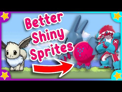 Gen1-8 + IOA/Crown! Better Animated Shiny Sprites For Your Streams/Videos | 2020 | READ DESCRIPTION
