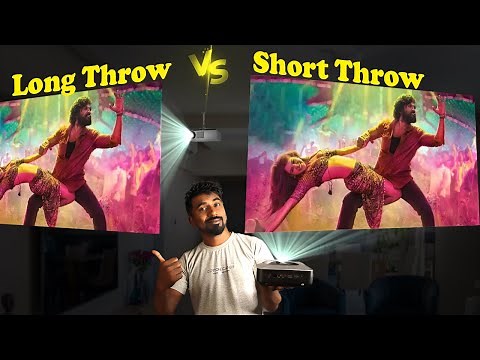 Short throw vs Long throw Projector | How to Choose a Projector | TechCanvas