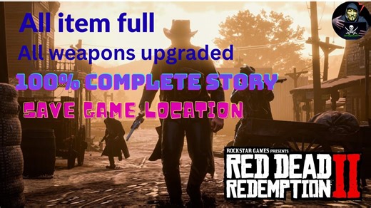 🎮 How to Install 100% Save Game File in Red Dead Redemption 2 (2025 Guide) | Full Save File Location
