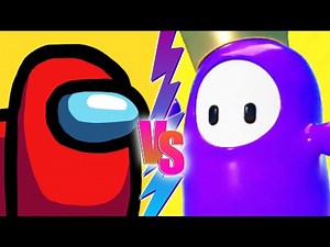 Among Us vs Fall Guys - BATALLA DE RAP ANIMADA de Videojuegos (2.5D)