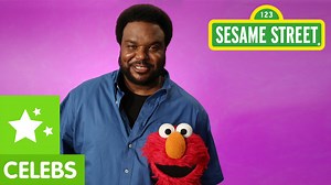 Craig Robinson Dresses as a Giant Broccoli to Teach Elmo the Word 'Pattern' on 'Sesame Street'