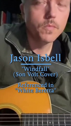 Jason Isbell performs “Windfall”, originally recorded by Son Volt and referenced in Isbell’s song “White Beretta”. #whiteberetta #weathervanes #jasonisbell #sonvolt #windfall