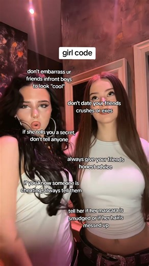 Girl code!!❤️‍🩹💫#girls #music #tips