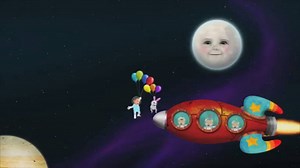 Start your week with a space balloon adventure with Baby Jake and Captain Spacey! Join Jake at 6.20am every morning this week on CBeebies. | Baby Jake