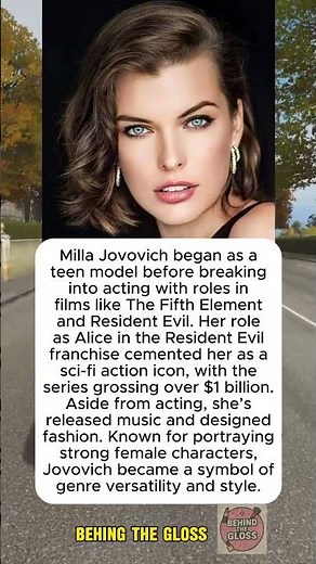 Milla Jovovich Balanced Modeling, Music, and Sci-Fi Stardom #millajovovich #facts