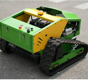 [Hot Item] Crawler Lawn Mower Remote Control Robot 500mm Lawn Mower