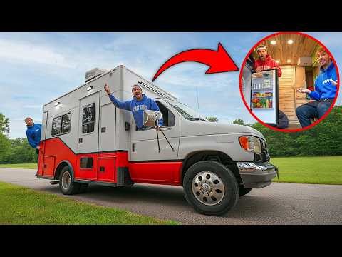 We Turned An Ambulance Into A Luxury Tiny Home