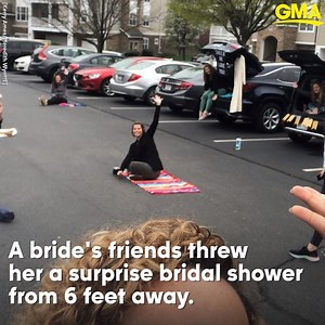 194K views · 927 reactions | This group of BFFs gathered around a parking lot and partied from their cars with proper social distancing rules in play! https://gma.abc/3awfsx0 | Good Morning America | Facebook