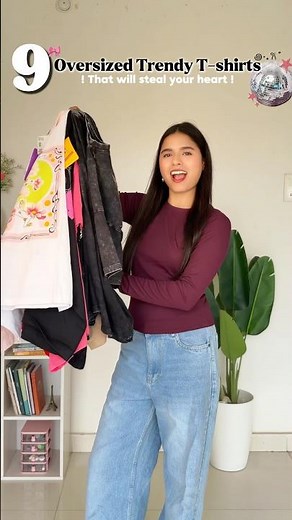 9 Oversized T-shirt Haul 😱 #shortsviral #meeshofinds #shorts #tshirt #meesho #fyp #shorts #shirts