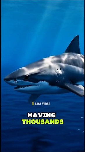 Inside a Shark’s Mouth: 20,000 Teeth in a Lifetime