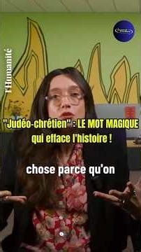 Judeo-Christian: the political invention that hides everything!