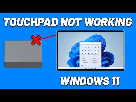 touchpad mouse is not working in Windows 10 & windows 11