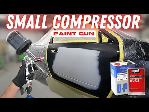 Paint gun for small compressors! Amazing budget clear