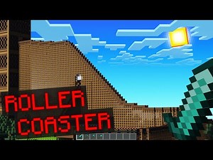 I Made a Roller Coaster with the CREATE Mod!