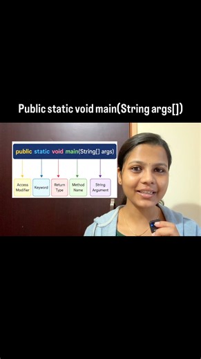Public static void main(String args[]) #java #programming #javatutorial #javaprogrammingbasics