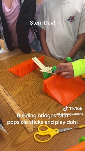 STEM Day: Building Bridges with Popsicle Sticks