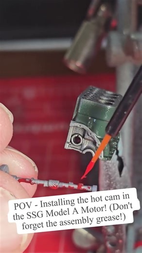 Installing The New Hot Cam In Your 1/25 Scale SSG Model A Motor #3dprint #automobile #fordmodela
