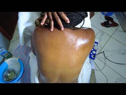 ASMR Deep Tissue Back Massage Therapy | Reduce Stress & Fall Asleep Fast