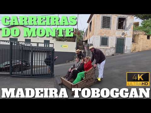 MADEIRA TOBOGGAN - CARREIROS DO MONTE - FUNCHAL - FULL DOWNHILL RIDE - 4K - 2026