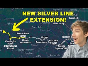 Riding the SILVER LINE from DC to Dulles Int'l ✈️ (+HOW TO)
