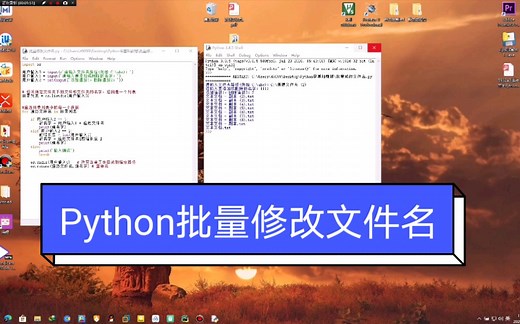 python批量修改文件名