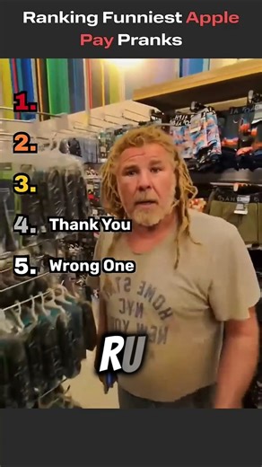 Apple Pay pranks ranked!! #shorts #reels #funny