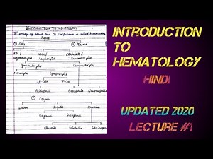 Introduction to hematology | Hematology in Hindi | Basic hematology | Definition of hematology