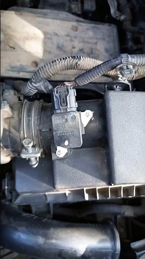 MASS AIR FLOW SENSOR LOCATION | maf #maf #automobile
