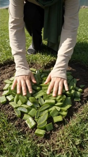 I planted a heart in my garden and this happened 😍🍃 #gardening #shorts