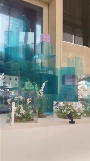 【品川プリンスホテル】メインタワーのエントランスが夏仕様に✨