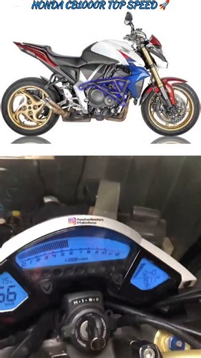 @CRAFTKING on Instagram: "HONDA CB1000R TOP SPEED TEST ON DYNO 🔥🚀"