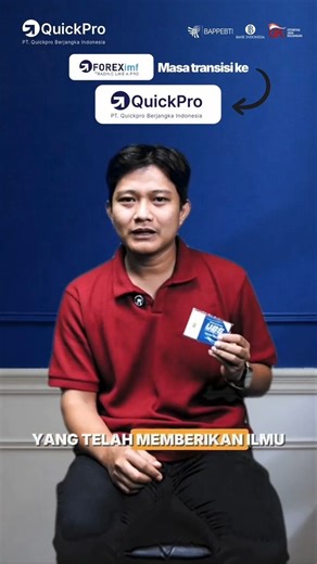 QuickPro Daily on Instagram: "Ini dia salah satu pemenang kompetisi The Real Clash of Gold trader bareng @sekolahtrading_id @aditama.rizki yang memberikan testimoni. Sekali lagi selamat ya 💙 Semua #BisaNaikLLevel bersama #BrokerEmas"