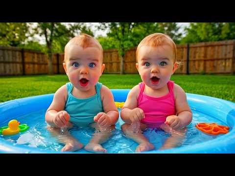 Cutest Twin Babies Playing with a Toy – The Internet’s Cutest Moment