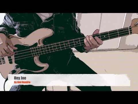 Tribute to Jimi Hendrix - Hey Joe Bass Cover