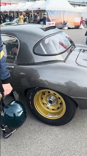 🐆 El Jaguar E-Type 3.8 que sigue quitando el aliento✨ #coche #autos