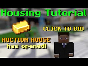 Auction House Tutorial (Advanced Housing Tutorial)