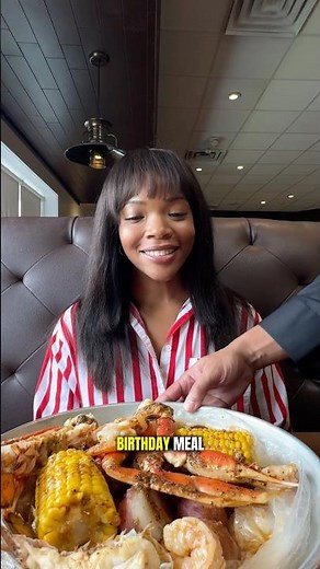 Solo Birthday Seafood Boil Treat 🥳