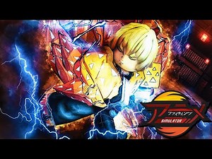 ZENITSU UNLOCKS THE *NEW* THUNDER BLADE SO HE PROTECTS GIRLY CHAN? ANIME FIGHTING SIMULATOR ROBLOX