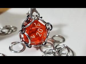 DIY Chainmail Dice Cage